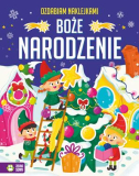 Ozdabiam naklejkami Boże Narodzenie A4/24str Zielona Sowa
