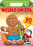 Kolorowanka wesołe święta z pierniczkiem A4/16str Niko