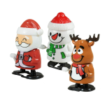 Nakręcana jeżdżąca figurka świąteczna 7cm Arpex 