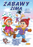 Zabawy zimą labirynty, rebusy, zgadywanki A4/40str Pasja