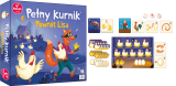 Gra edukacyjna Pełny kurnik powrót lisa +7 Kukuryku