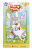 Naklejki po numerach zając zestaw kreatywny Moxy