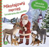 Mikołajowy zaprzęg i przebranie dla osiołka 20x20cm/10str Skrzat