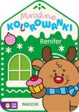 Mroźne kolorowanki renifer B5/24str Zielona Sowa