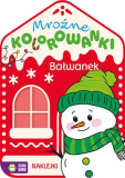 Mroźne kolorowanki bałwanek B5/24str Zielona Sowa