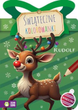Świąteczne kolorowanki Rudolf B5/24str Zielona Sowa