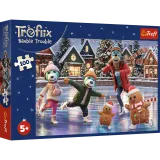 Puzzle 100 elementów Bert w bombkach Treflików +5 Trefl