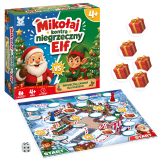  Gra edukacyjna Mikołaj kontra Niegrzeczny Elf +4 Kangur