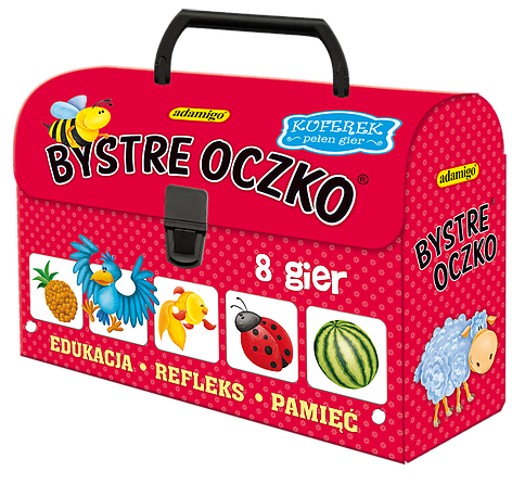 Kuferek z grami bystre oczko +3 Adamigo