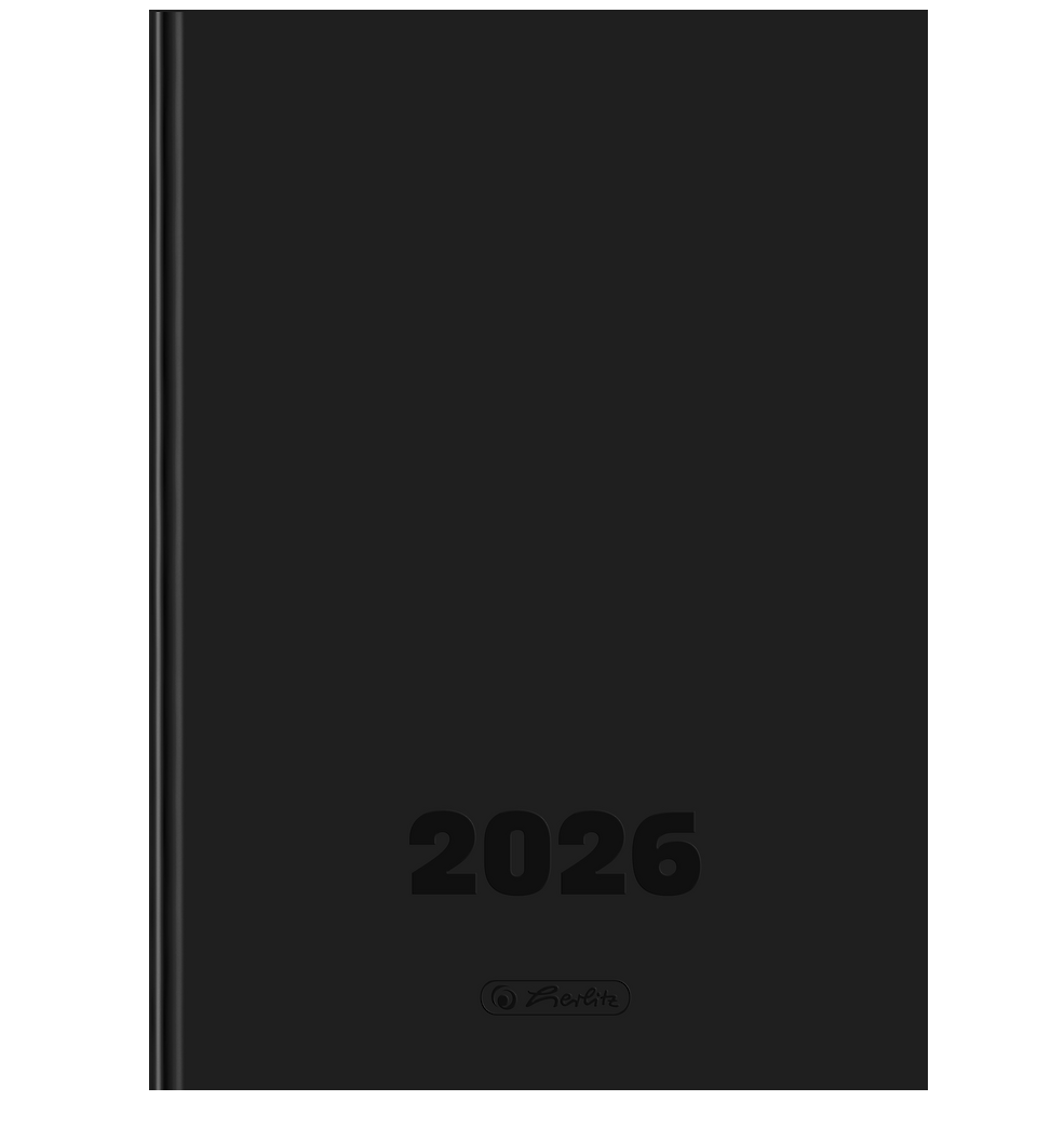 Kalendarz terminarz książkowy dzienny A4 2026 szefa Herlitz