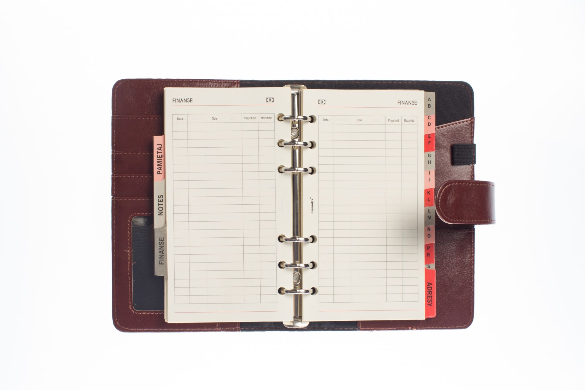 Kalendarz organizer B6 2026 nubuk Antra