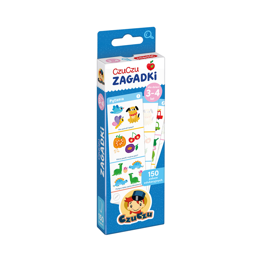 Gra edukacyjna zagadki 3-4 lata CzuCzu