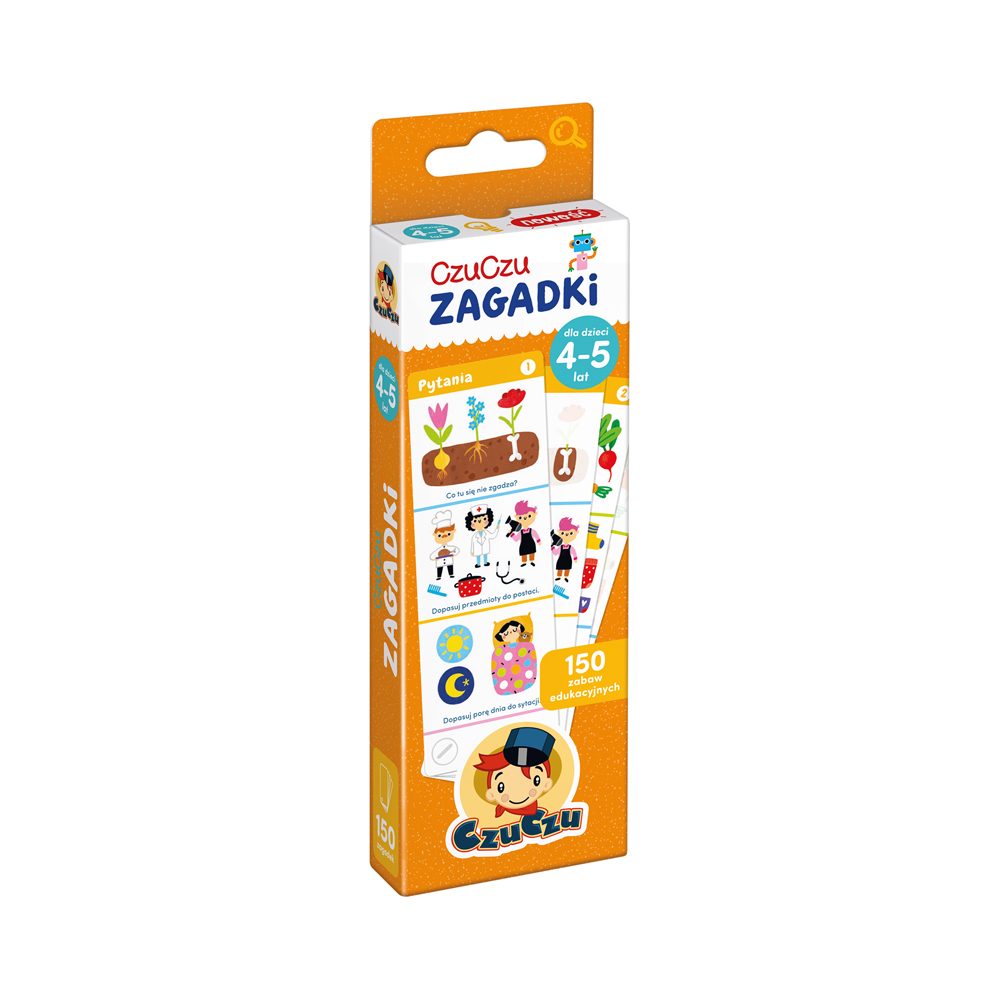 Gra edukacyjna zagadki 4-5 lata CzuCzu