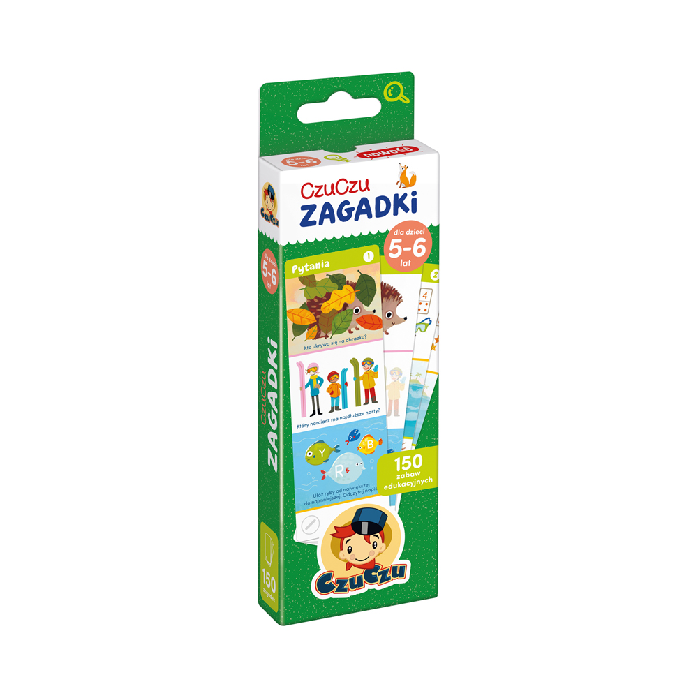 Gra edukacyjna zagadki 5-6 lata CzuCzu