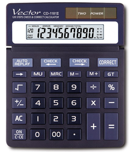 Kalkulator CD-1181II Vector