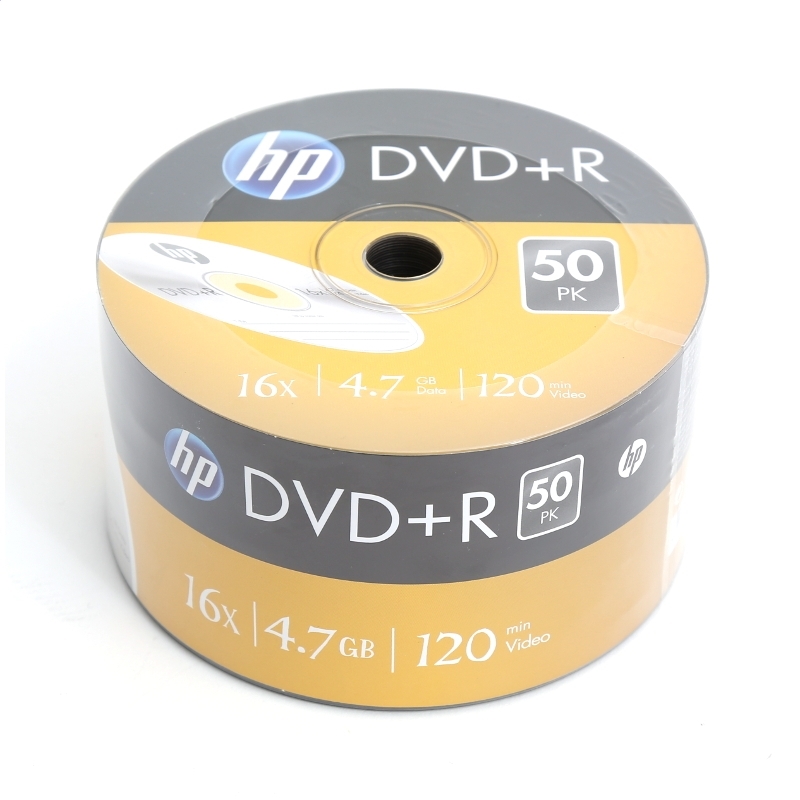 Płyta DVD+R 4,7GB 16X 50szt HP