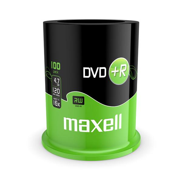 Płyta DVD+R 4,7GB X16 100szt Maxell