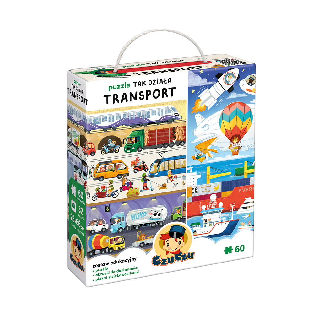 Puzzle tak działa transport +4 CzuCzu