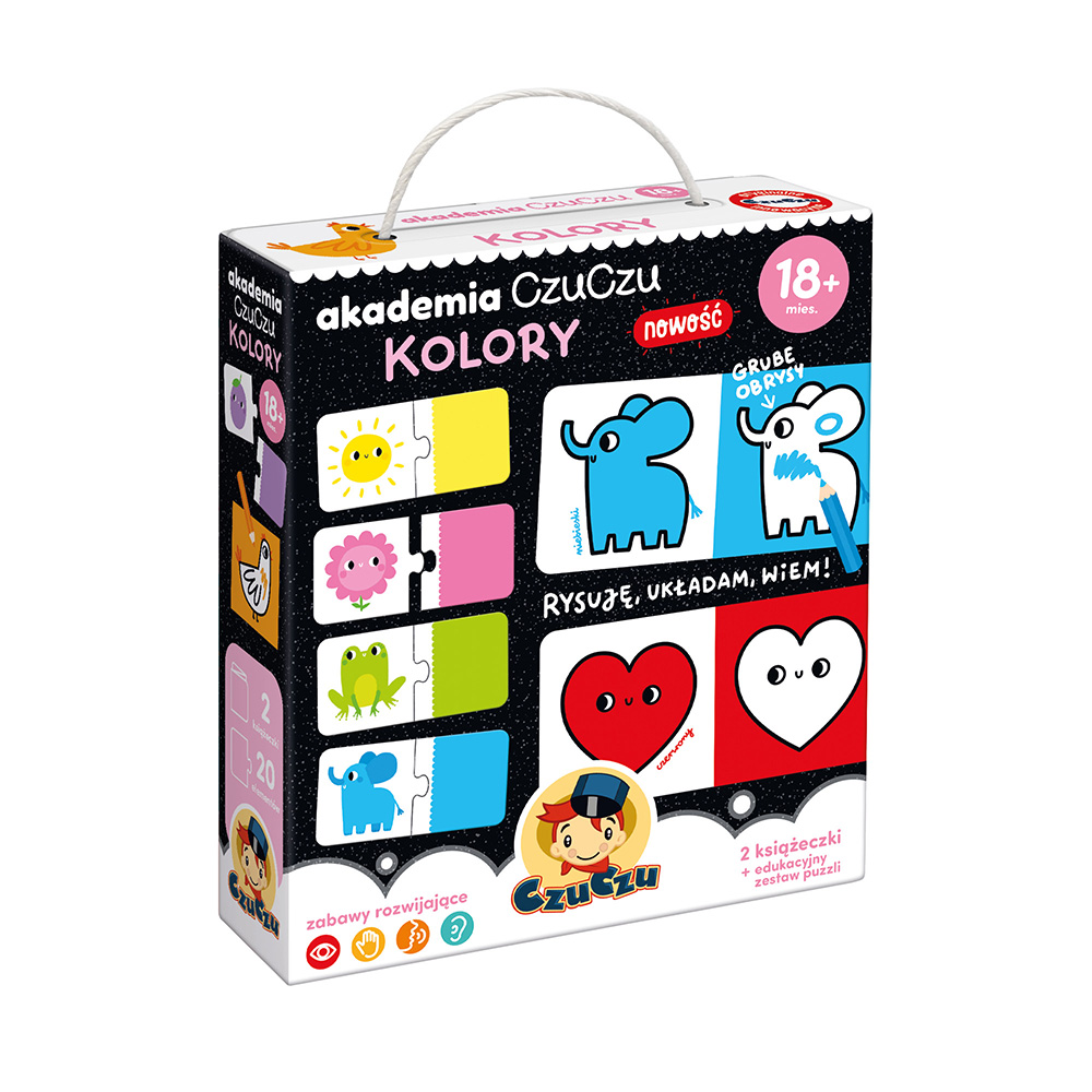 Gra edukacyjna akademia Kolory +1,5 CzuCzu