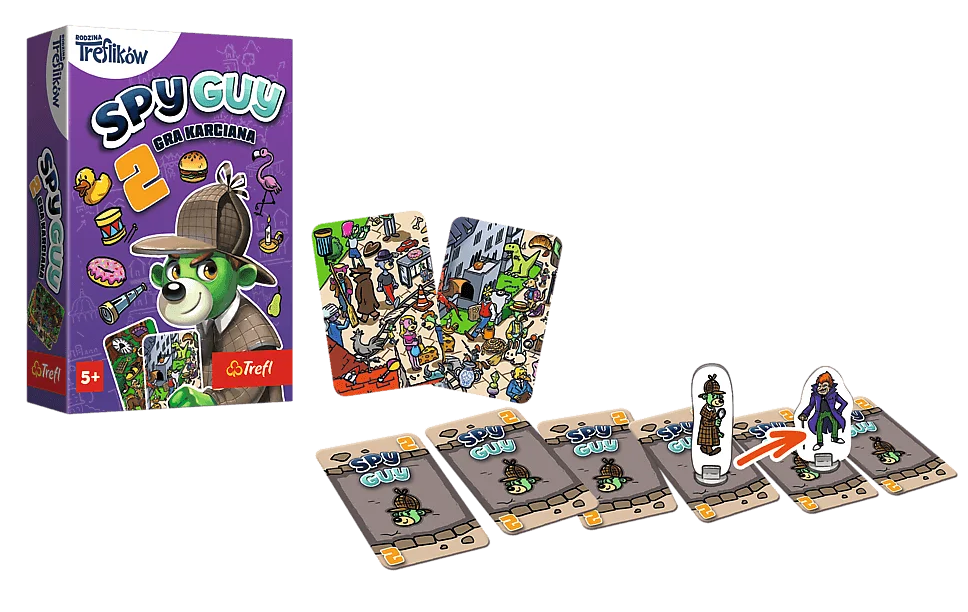 Gra edukacyjna spy guy 2 +5 Trefl
