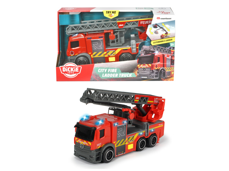Pojazd straż pożarna Rosenbauer 23cm Dickie 