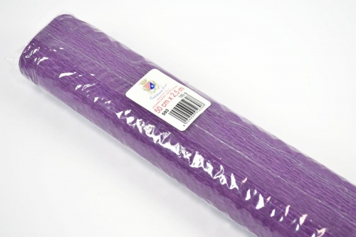 Krępina marszczona 180g ciemna fioletowa 50x250cm Feniks