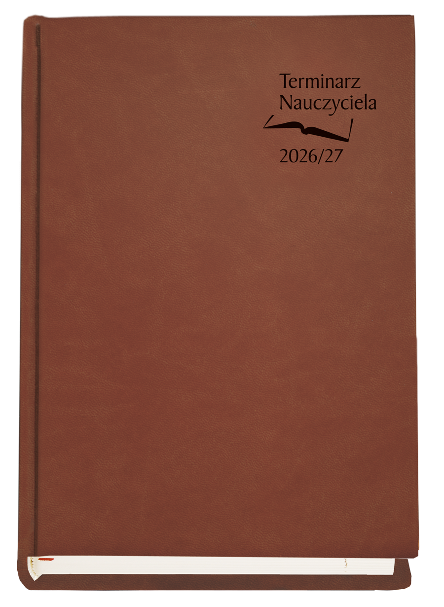 Kalendarz książkowy nauczyciela tygodniowy 4 strony B6 2026/2027 Michalczyk