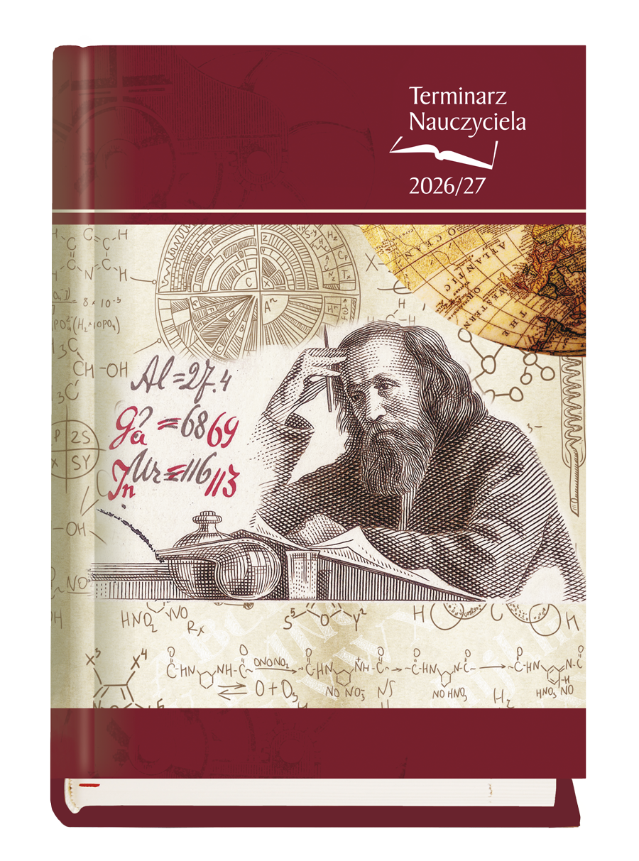 Kalendarz książkowy nauczyciela tygodniowy 4 strony B6 2026/2027 Michalczyk