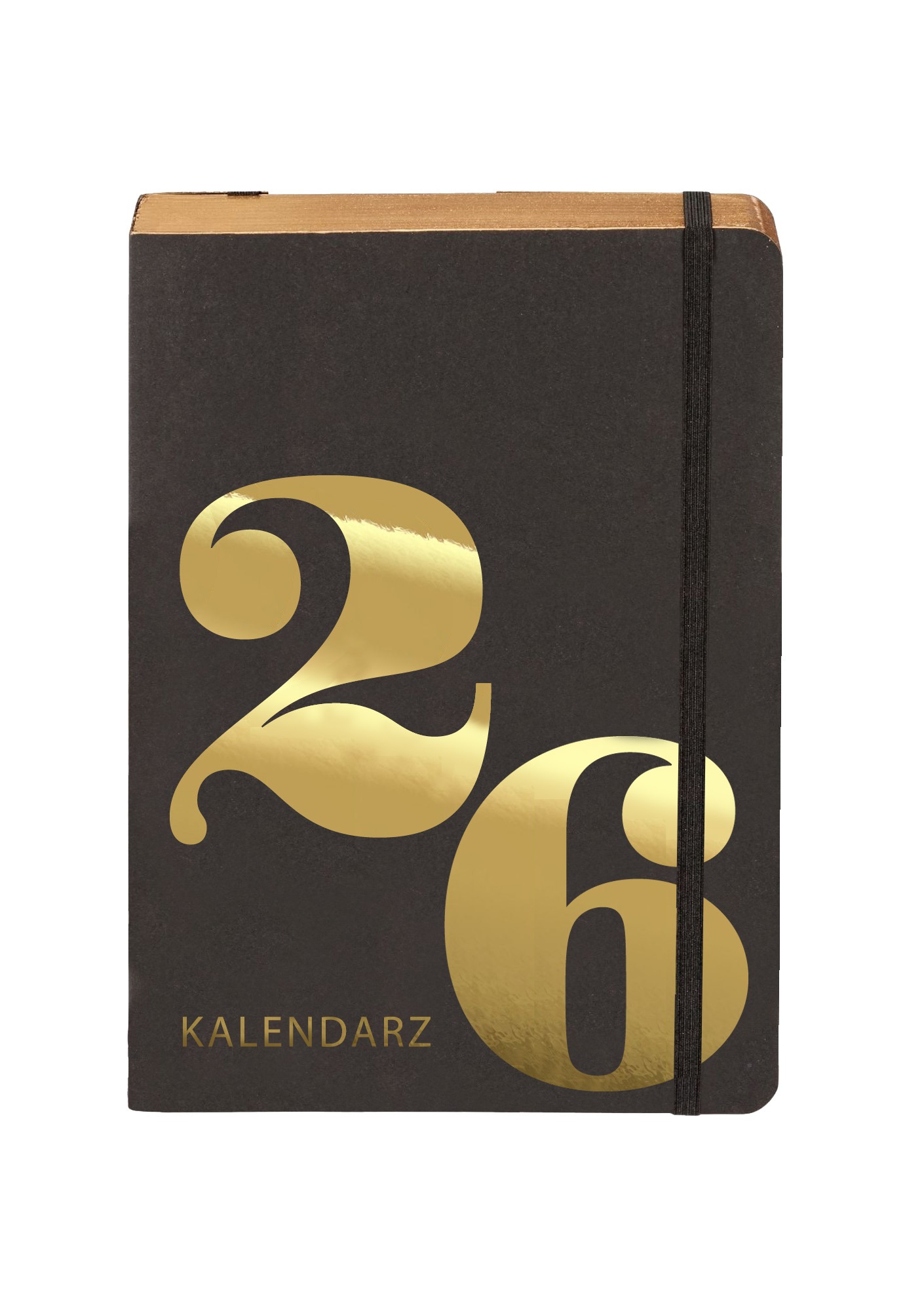 Kalendarz terminarz książkowy dzienny A5 2026 Kraft Antra