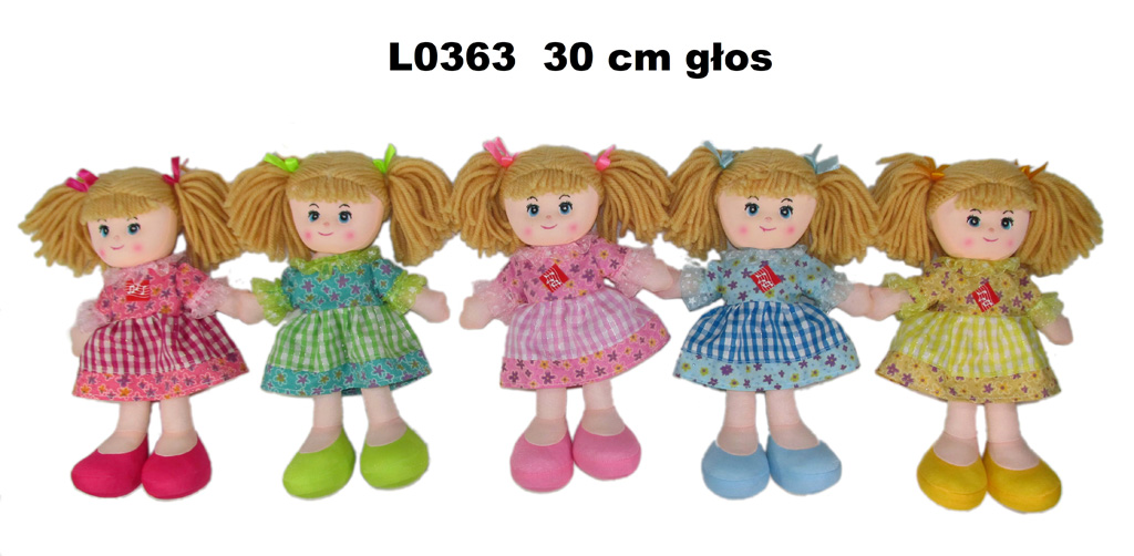 Pluszowa lalka z głosem 30cm Sun Day