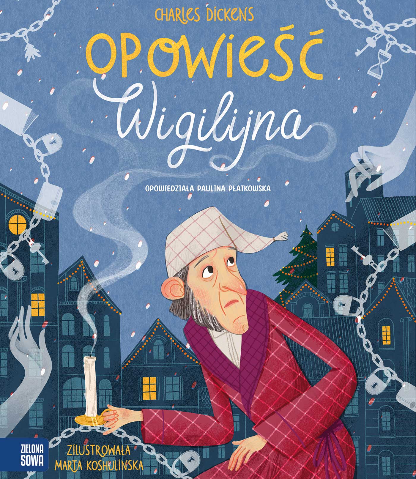 Opowieść wigilijna 25x29cm/32str Zielona Sowa