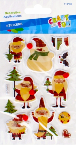 Naklejki świąteczne Craft with Fun