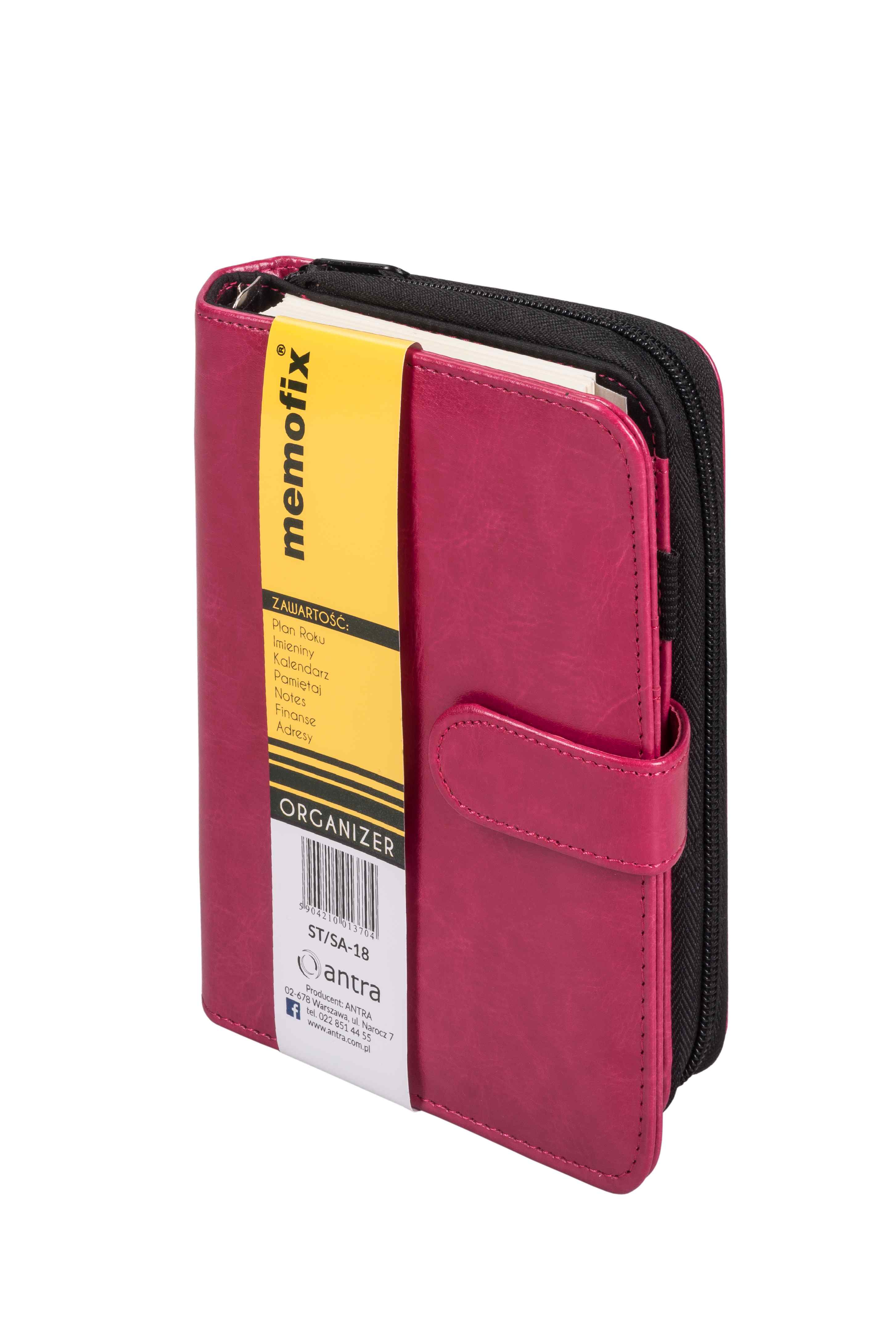 Kalendarz organizer B6 2026 ST/SA Memofix Antra