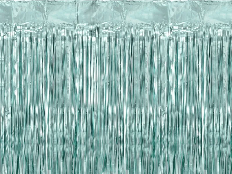 Kurtyna Party 100x200cm niebieski Partydeco