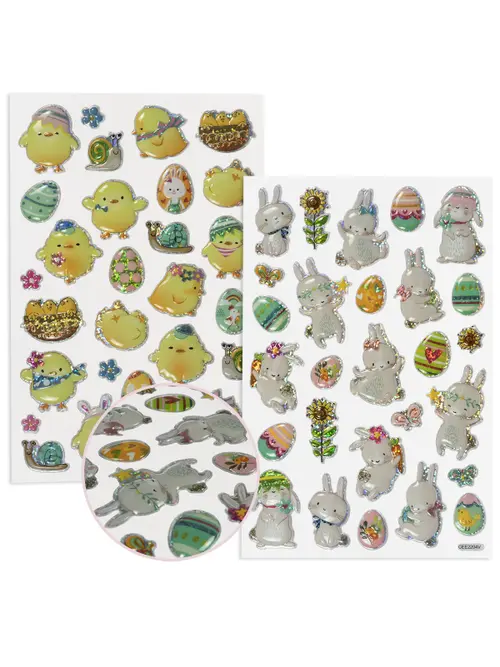 Naklejki wielkanocne wypukłe Arpex