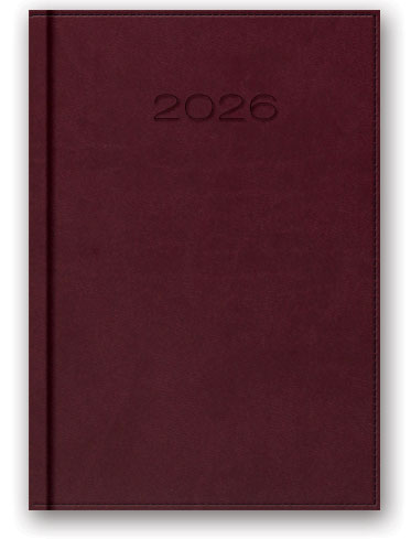 Kalendarz terminarz książkowy dzienny 2026 B6 Vivella Lucrum