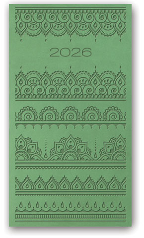 Kalendarz terminarz książkowy tygodniowy A6 2026 Relief-Vivella Lucrum