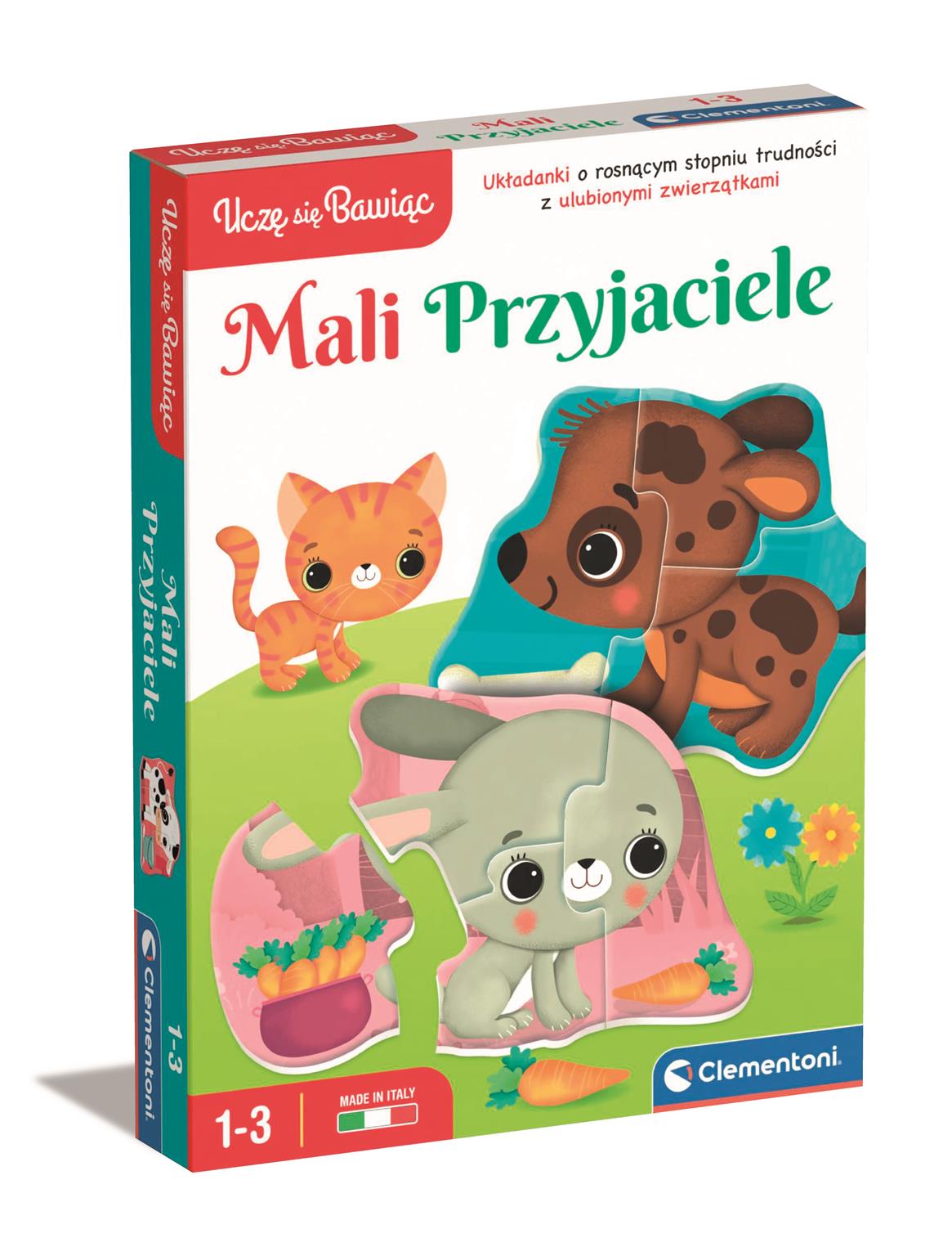 Gra edukacyjna mali przyjaciele +1 Clementoni