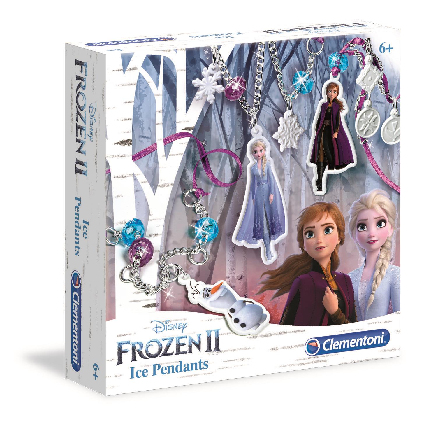 Zestaw kreatywny wisiorki z lodem Frozen +6 Clementoni