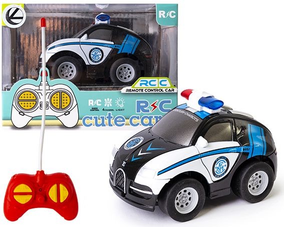 Auto sterowane policja R/C 11cm Kathay