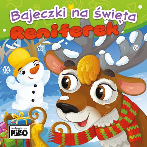 Bajeczki na święta Reniferek 16x16cm/10str Niko