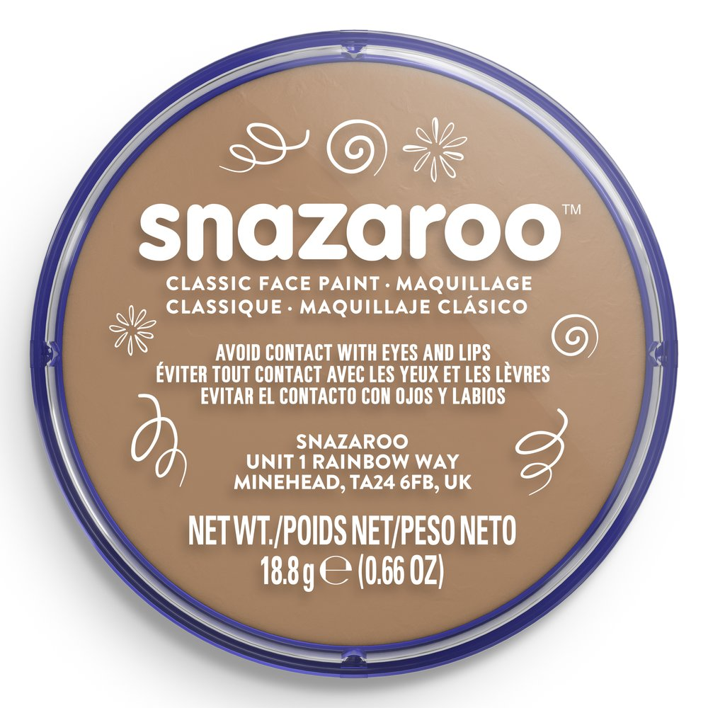 Farba do twarzy 18ml beżowy Snazaroo