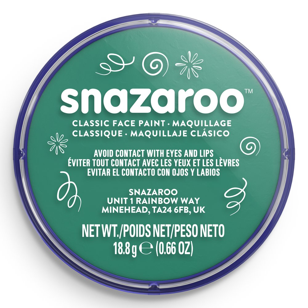 Farba do twarzy 18ml turkusowy Snazaroo