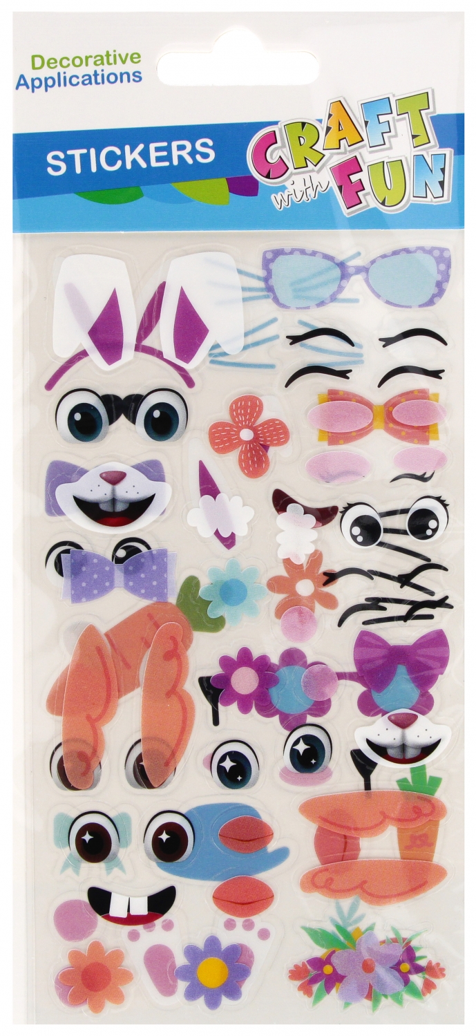 Naklejki wielkanocne Craft with Fun