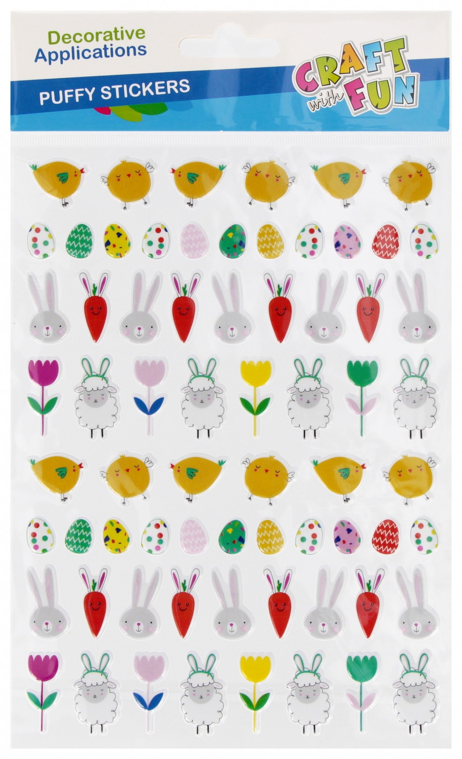 Naklejki wielkanocne Craft with Fun