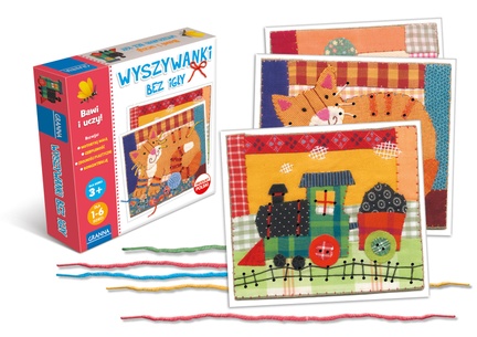 Gra edukacyjna wyszywanki bez igły +3 Granna