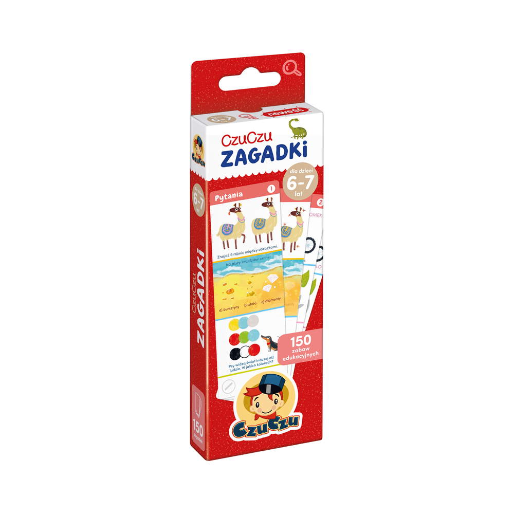 Gra edukacyjna zagadki 6-7 lata CzuCzu