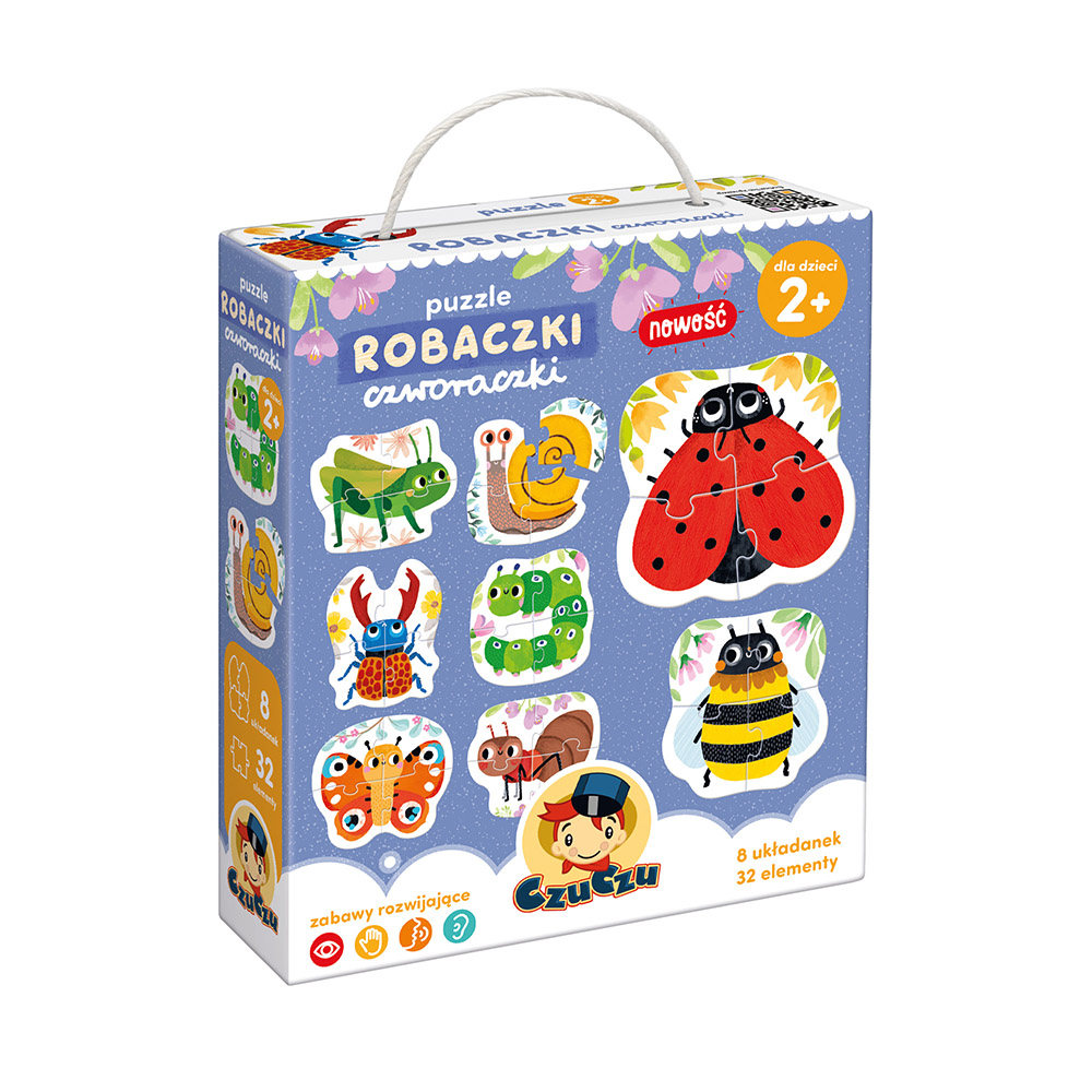 Puzzle robaczki czworaczki +2 CzuCzu