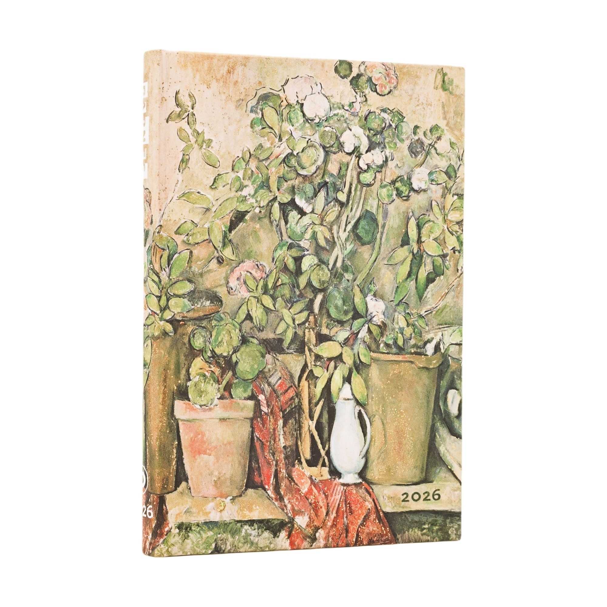 Kalendarz terminarz książkowy tygodniowy A6 2026 Cezanne’s Terracotta Pots and Flowers Paperblanks