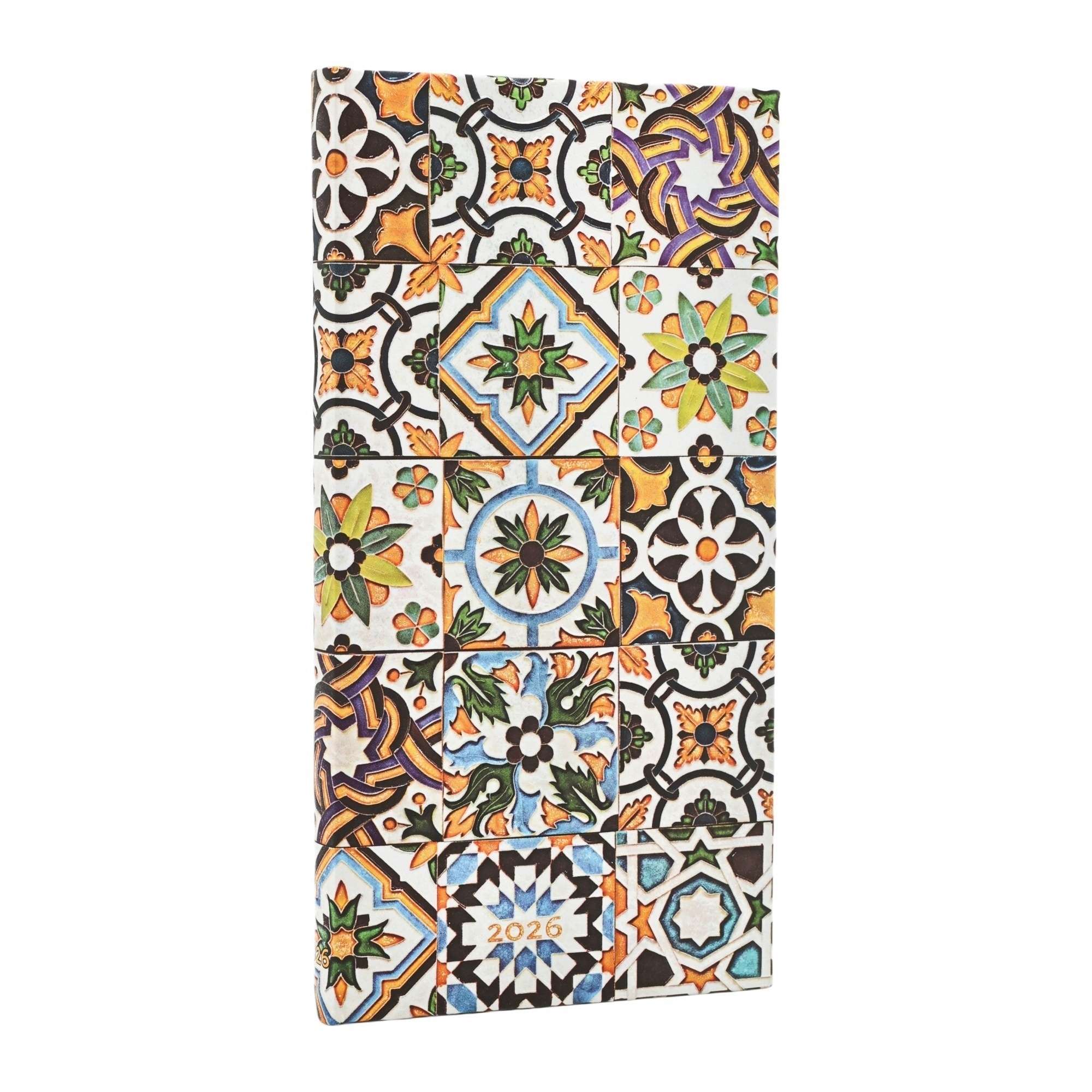 Kalendarz terminarz książkowy tygodniowy 9x18cm 2026 Porto Slim Paperblanks